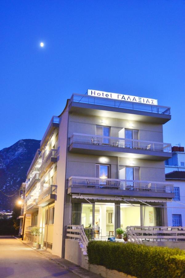 Galaxy Hotel Loutra Ipatis Bagian luar foto