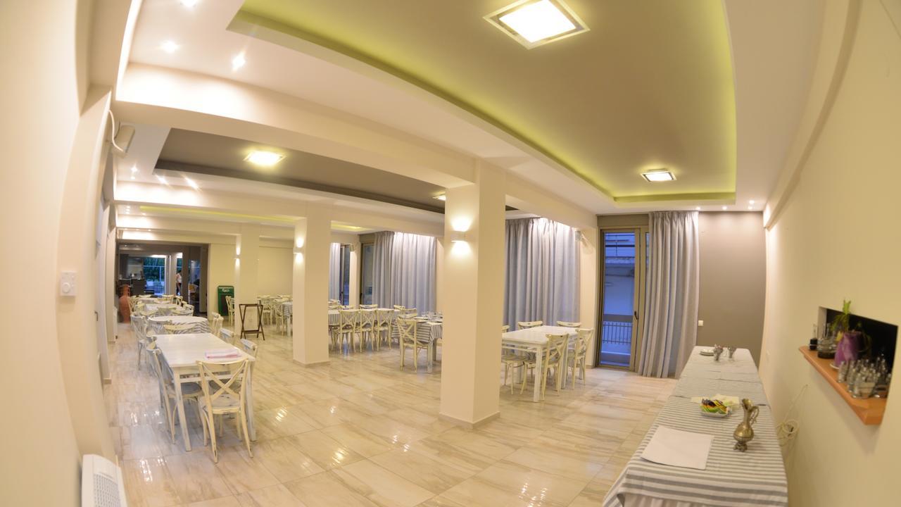 Galaxy Hotel Loutra Ipatis Bagian luar foto