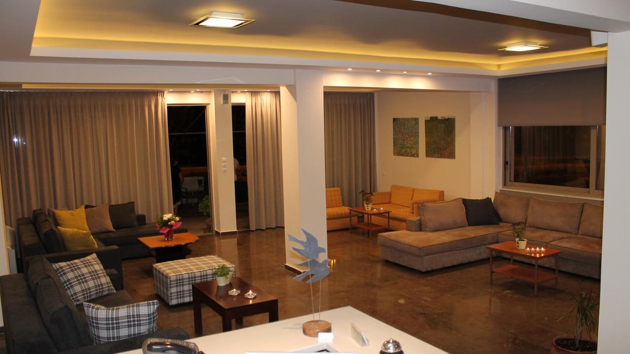 Galaxy Hotel Loutra Ipatis Bagian luar foto